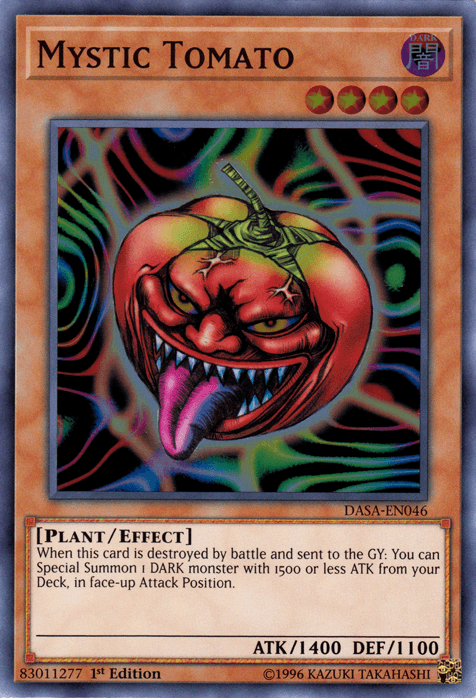 Mystic Tomato [DASA-EN046] Super Rare - Josh's Cards