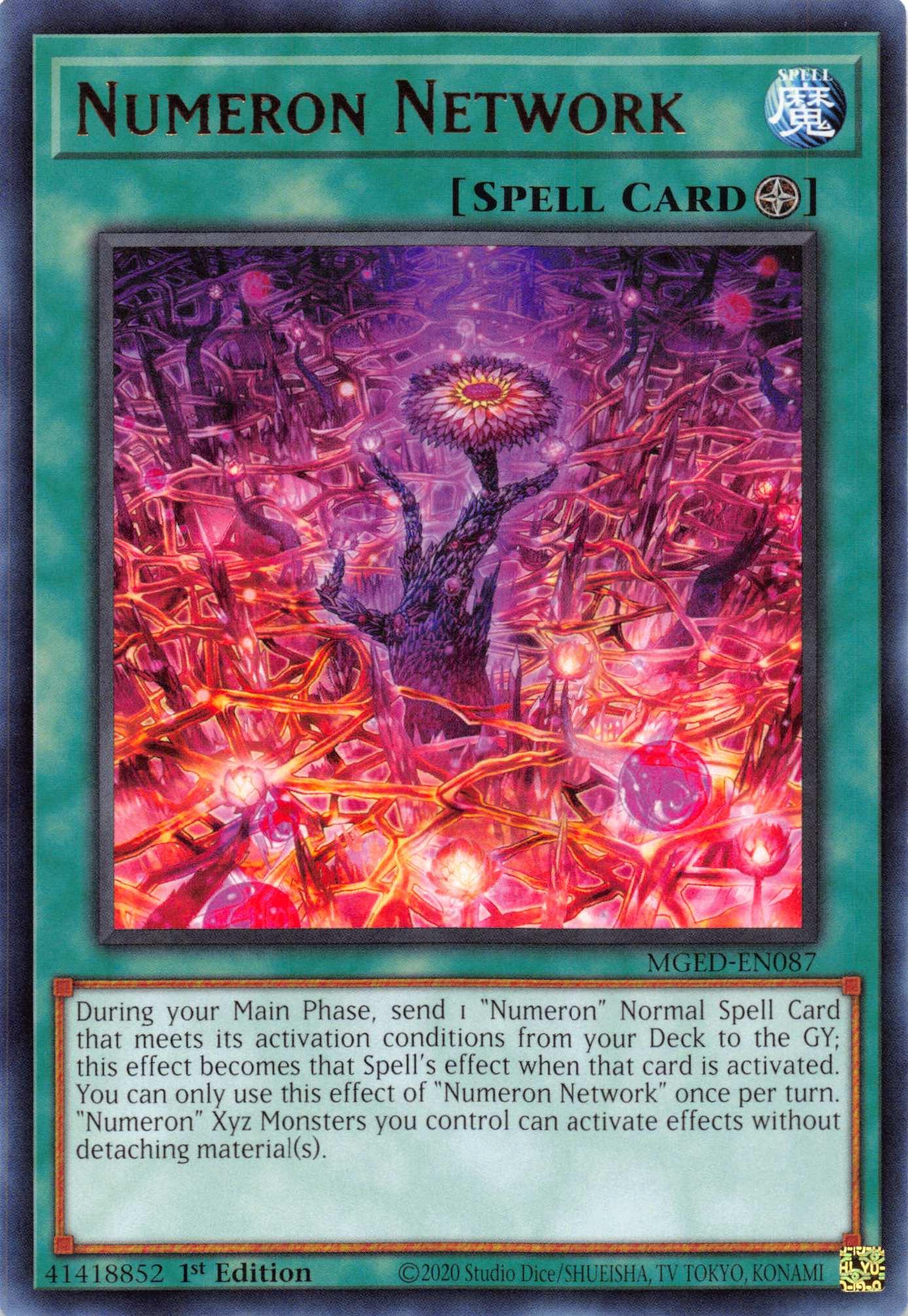 Numeron Network [MGED-EN087] Rare - Josh's Cards