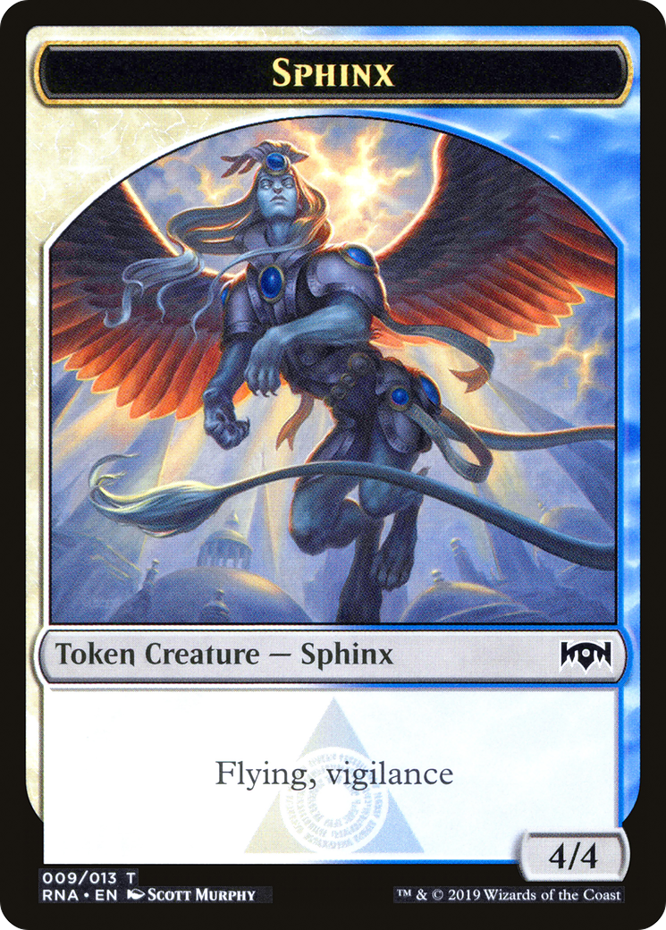 Sphinx (RNA-009) - Ravnica Allegiance Tokens