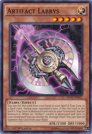 Artifact Labrys [MP15-EN011] Common - Josh's Cards