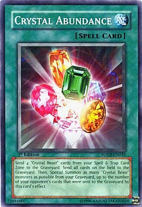 Crystal Abundance [FOTB-EN035] Common - Josh's Cards