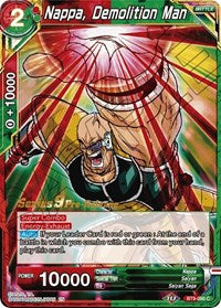 Nappa, Demolition Man (BT9-090) [Universal Onslaught Prerelease Promos] Parallel Foil