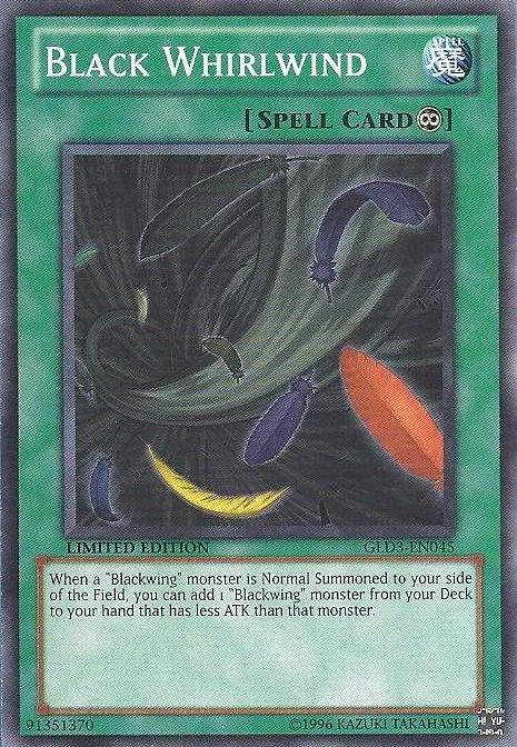 Black Whirlwind [GLD3-EN045] Common - Josh's Cards