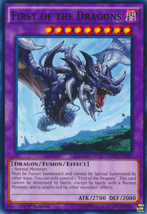 First of the Dragons [LDK2-ENK41] Common - Josh's Cards