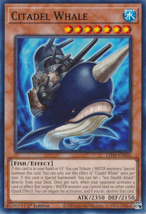 Citadel Whale [LED9-EN026] Common - Josh's Cards