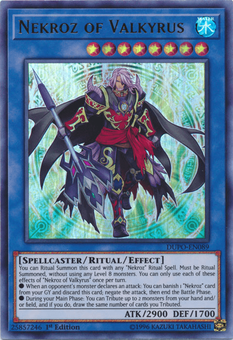 Nekroz of Valkyrus [DUPO-EN089] Ultra Rare - Josh's Cards