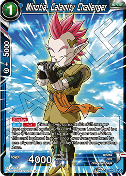 Minotia, Calamity Challenger (BT14-052) [Cross Spirits] Parallel Foil