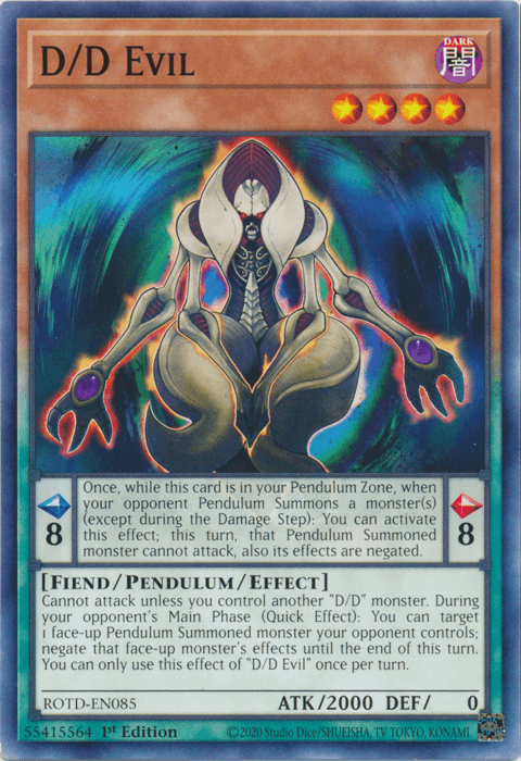 D/D Evil [ROTD-EN085] Common - Josh's Cards