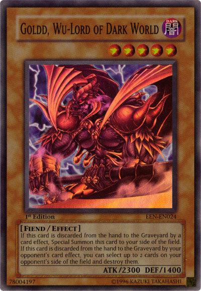 Goldd, Wu-Lord of Dark World [EEN-EN024] Super Rare - Josh's Cards