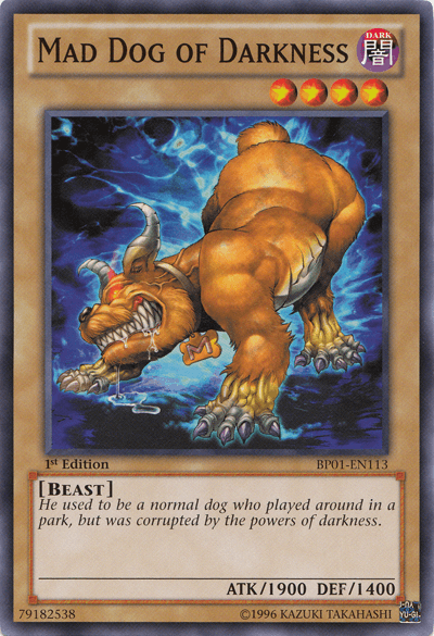 Mad Dog of Darkness [BP01-EN113] Common - Josh's Cards