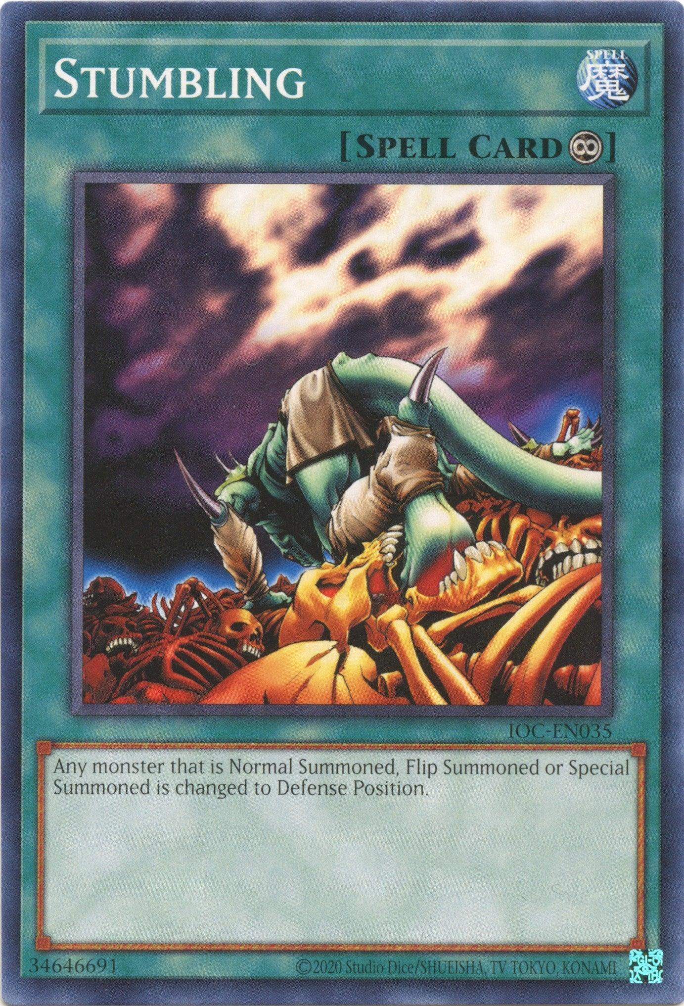Stumbling (25th Anniversary) [IOC-EN035] Common - Josh's Cards