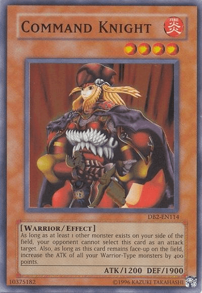 Command Knight [DB2-EN114] Super Rare - Josh's Cards