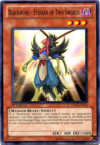 Blackwing - Etesian of Two Swords [STBL-EN015] Common - Josh's Cards