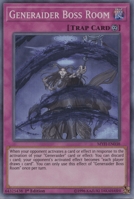 Generaider Boss Room [MYFI-EN038] Super Rare - Josh's Cards