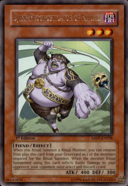 Djinn Prognosticator of Rituals [ABPF-EN038] Rare - Josh's Cards