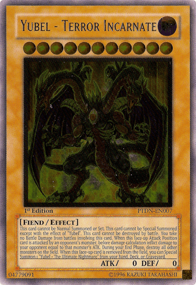 Yubel - Terror Incarnate [PTDN-EN007] Ultimate Rare - Josh's Cards