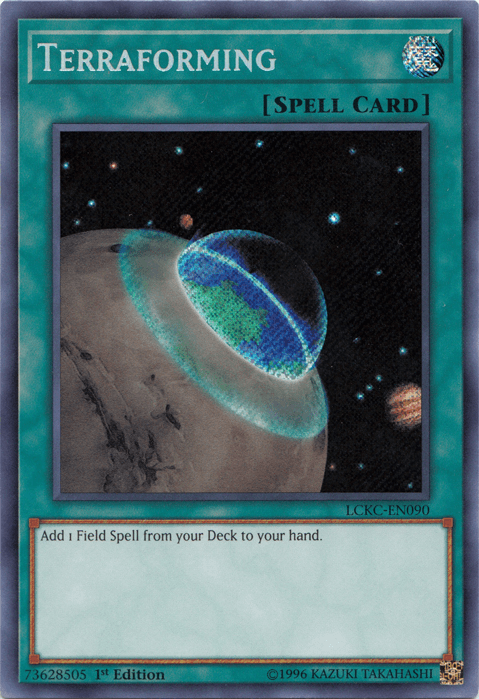 Terraforming [LCKC-EN090] Secret Rare - Josh's Cards