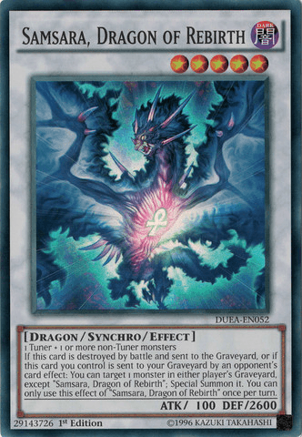 Samsara, Dragon of Rebirth [DUEA-EN052] Super Rare - Josh's Cards