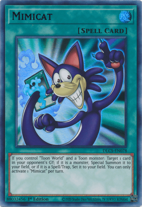 Mimicat (Purple) [DLCS-EN078] Ultra Rare - Josh's Cards