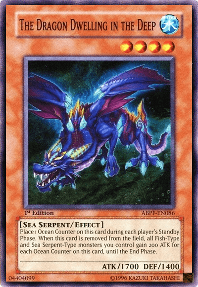 The Dragon Dwelling in the Deep [ABPF-EN086] Super Rare - Josh's Cards