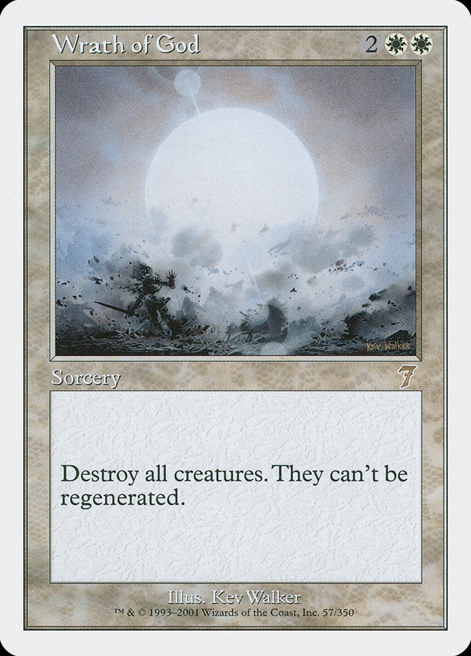 Wrath of God [Seventh Edition] Foil