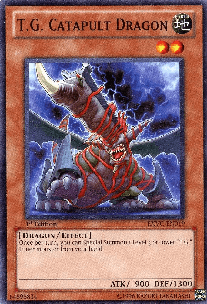 T.G. Catapult Dragon [EXVC-EN019] Common - Josh's Cards