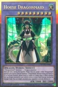 House Dragonmaid [MAGO-EN027] Gold Rare - Josh's Cards