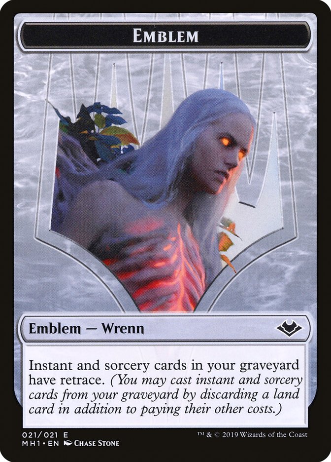 Wrenn and Six Emblem [Modern Horizons Tokens] Foil