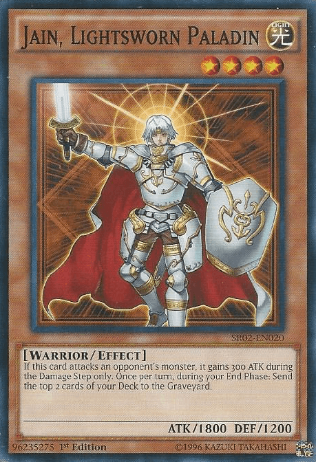 Jain, Lightsworn Paladin [SR02-EN020] Common - Josh's Cards