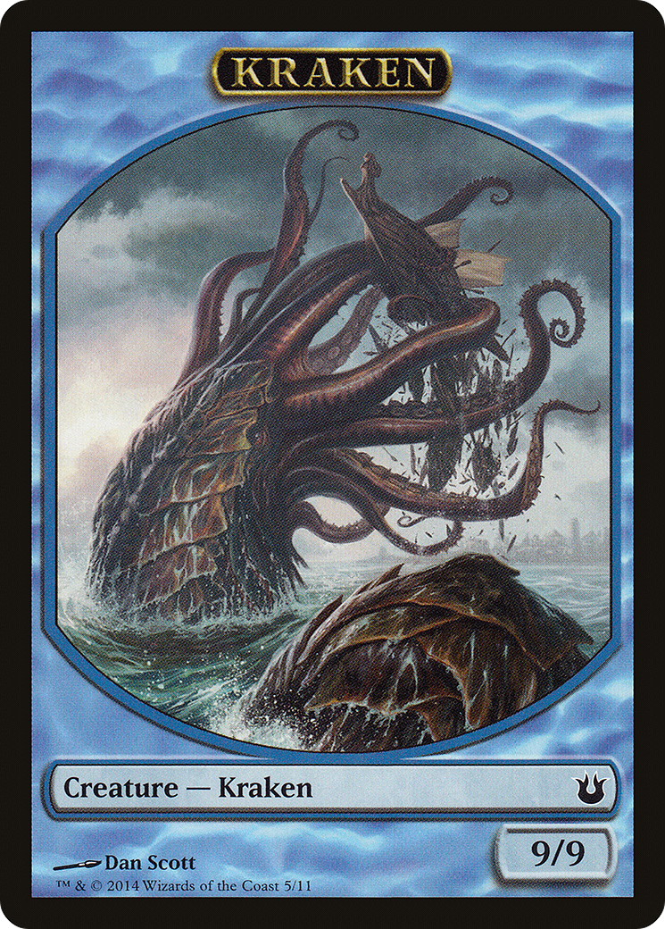 Kraken (BNG-005) - Born of the Gods Tokens