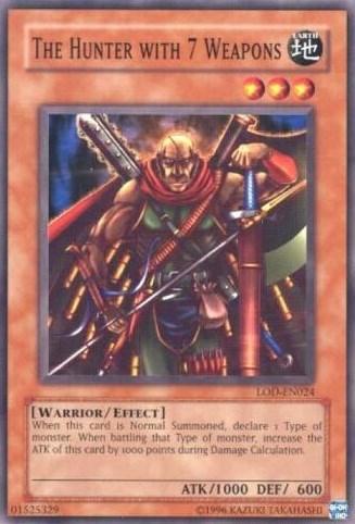 The Hunter with 7 Weapons [LOD-EN024] Common - Josh's Cards