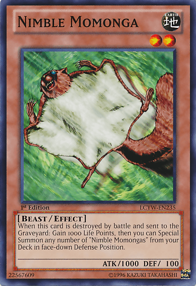 Nimble Momonga [LCYW-EN235] Common - Josh's Cards