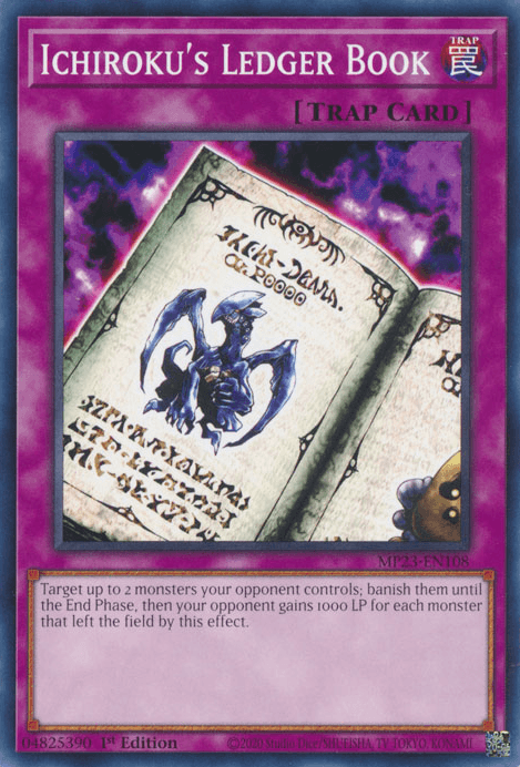 Ichiroku's Ledger Book [MP23-EN108] Common - Josh's Cards