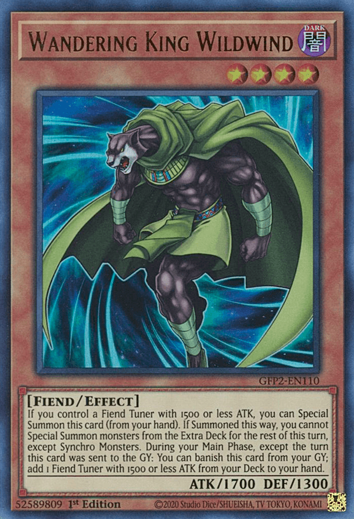 Wandering King Wildwind [GFP2-EN110] Ultra Rare - Josh's Cards