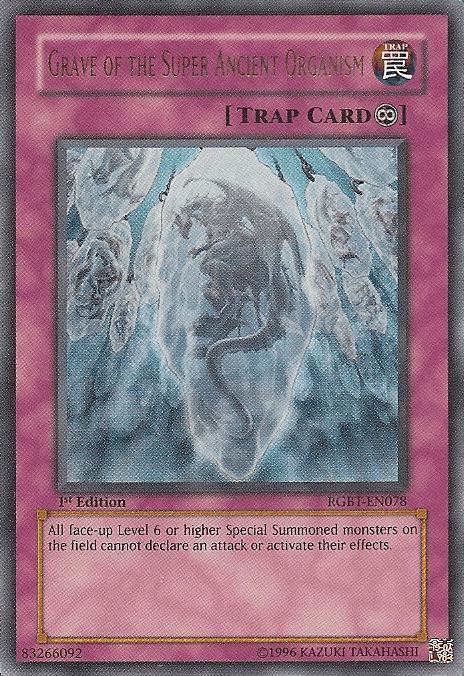 Grave of the Super Ancient Organism [RGBT-EN078] Ultra Rare - Josh's Cards