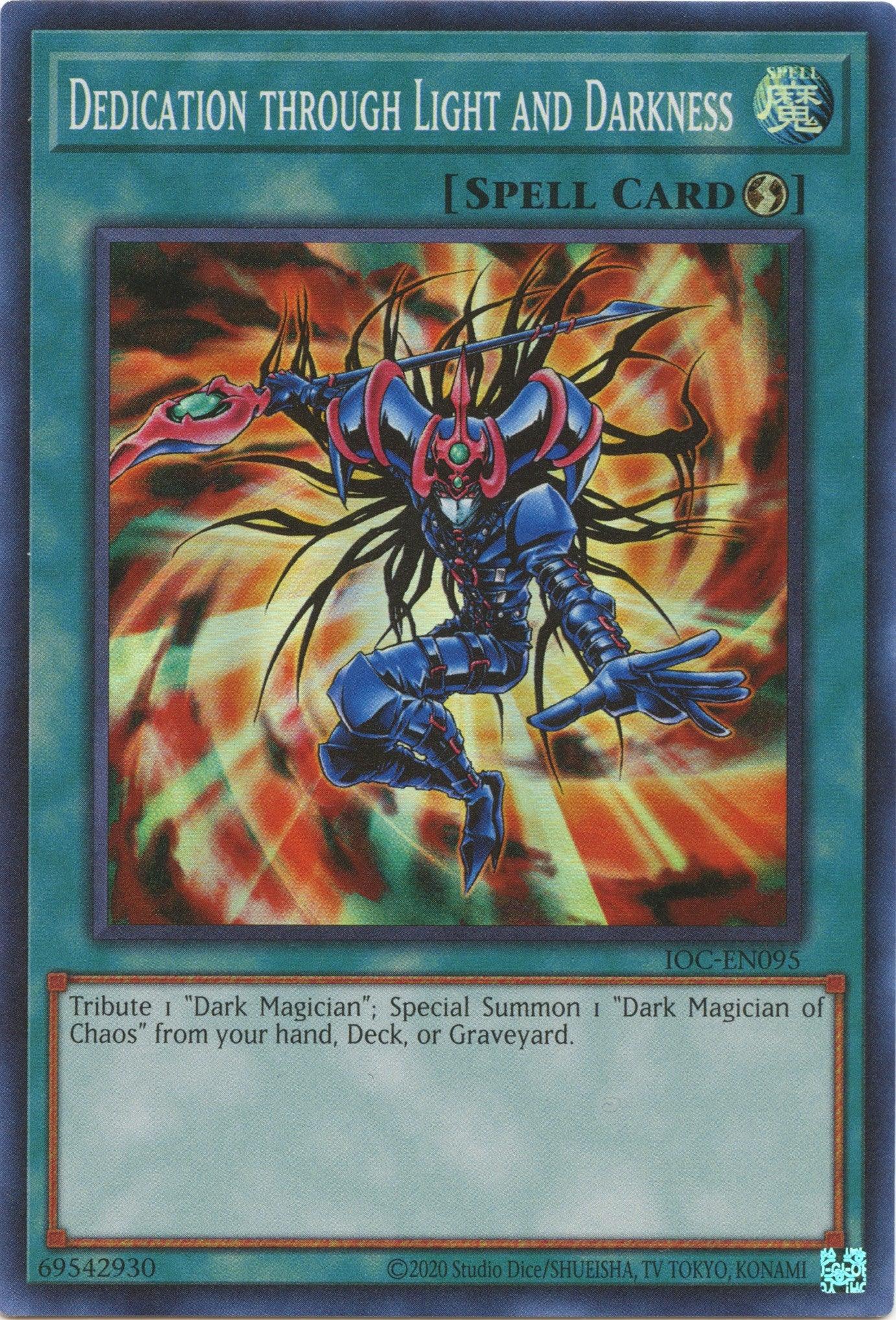 Dedication Through Light and Darkness (25th Anniversary) [IOC-EN095] Super Rare - Josh's Cards