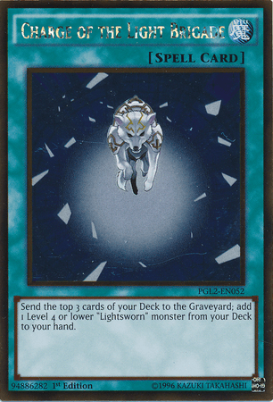 Charge of the Light Brigade [PGL2-EN052] Gold Rare - Josh's Cards