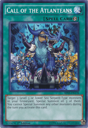 Call of the Atlanteans [BP03-EN178] Common - Josh's Cards