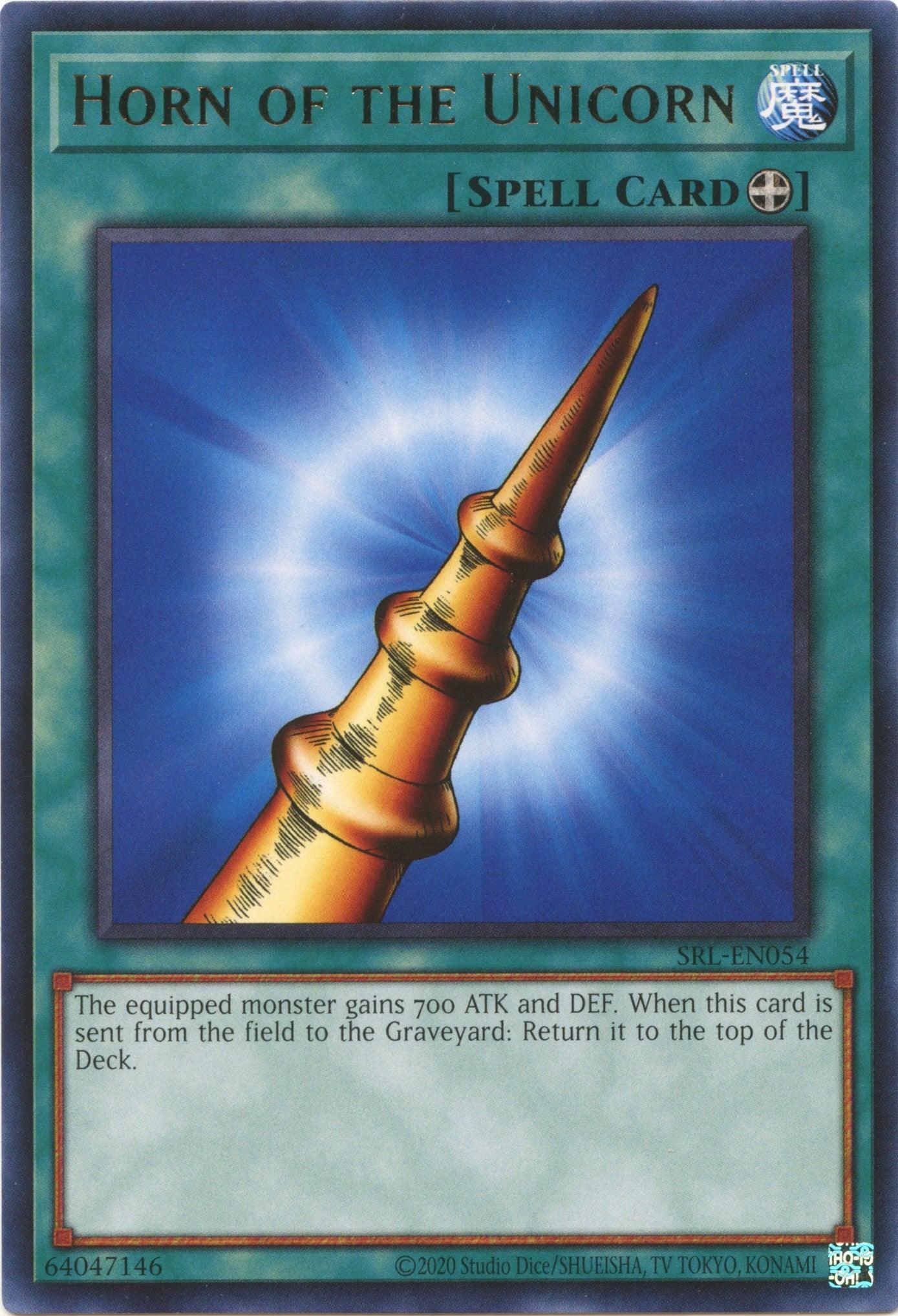 Horn of the Unicorn (25th Anniversary) [SRL-EN054] Rare - Josh's Cards