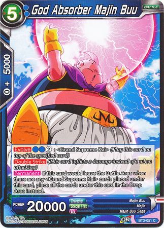 God Absorber Majin Buu (BT3-051) [Cross Worlds] Parallel Foil