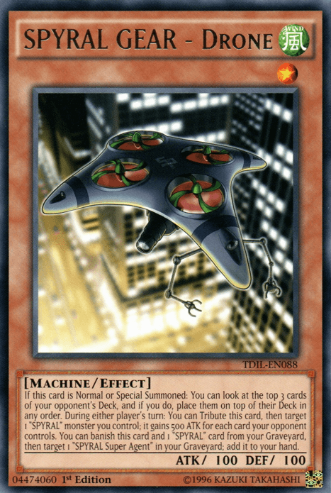 SPYRAL GEAR - Drone [TDIL-EN088] Rare - Josh's Cards