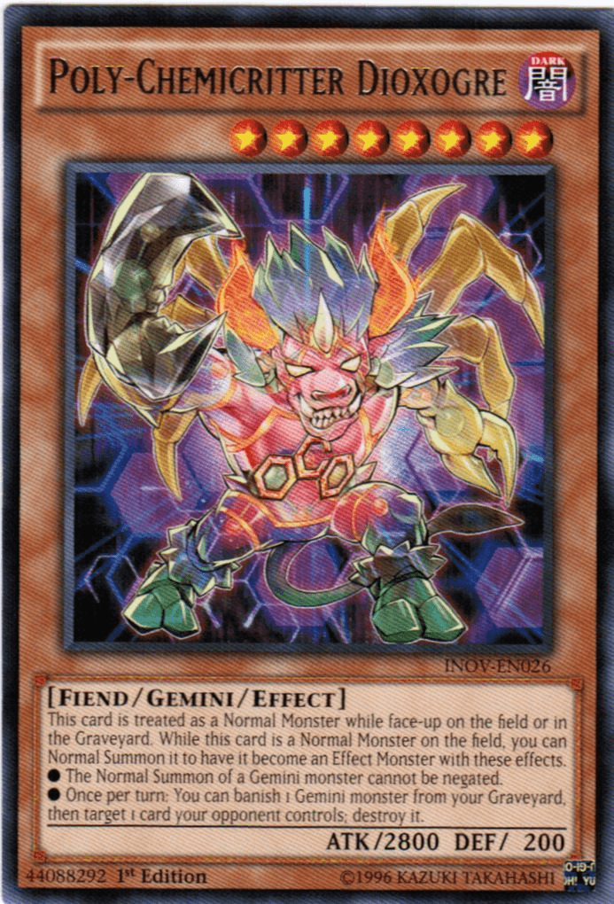 Poly-Chemicritter Dioxogre [INOV-EN026] Rare - Josh's Cards