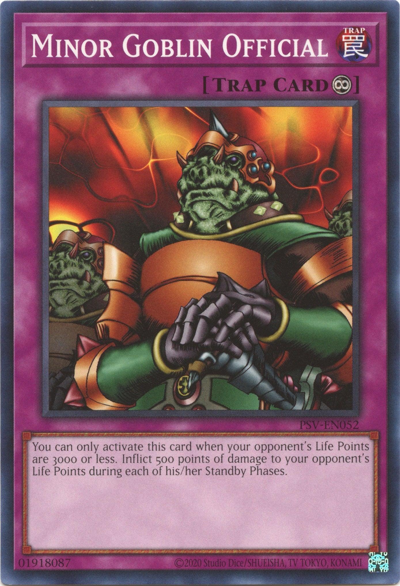 Minor Goblin Official (25th Anniversary) [PSV-EN052] Common - Josh's Cards