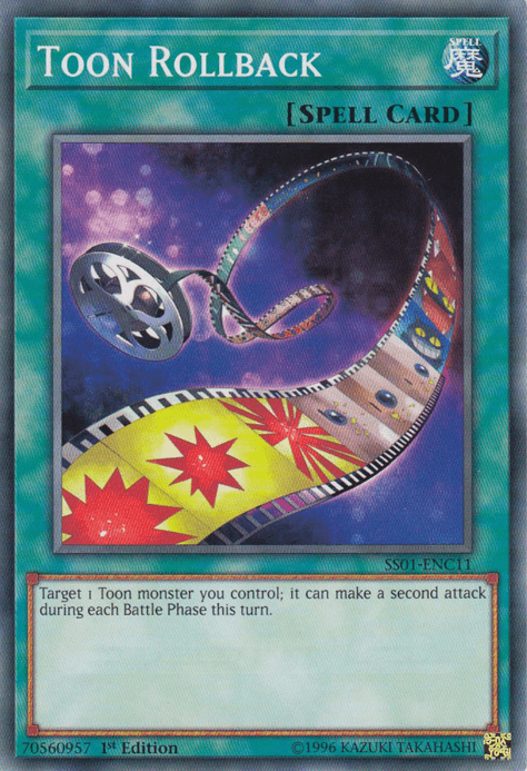 Toon Rollback [SS01-ENC11] Common - Josh's Cards