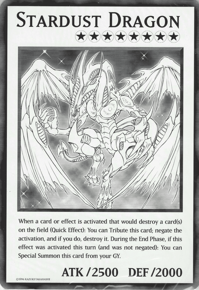 Stardust Dragon (Oversized) Common - Josh's Cards