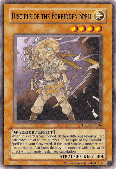 Disciple of the Forbidden Spell [DR04-EN136] Common - Josh's Cards