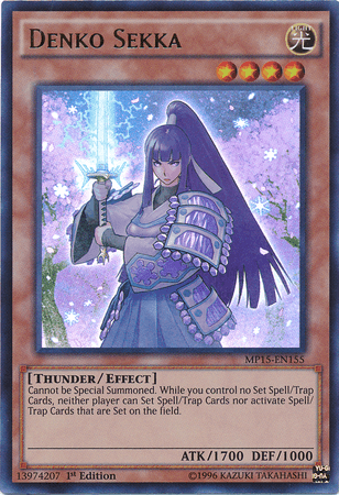 Denko Sekka [MP15-EN155] Ultra Rare - Josh's Cards