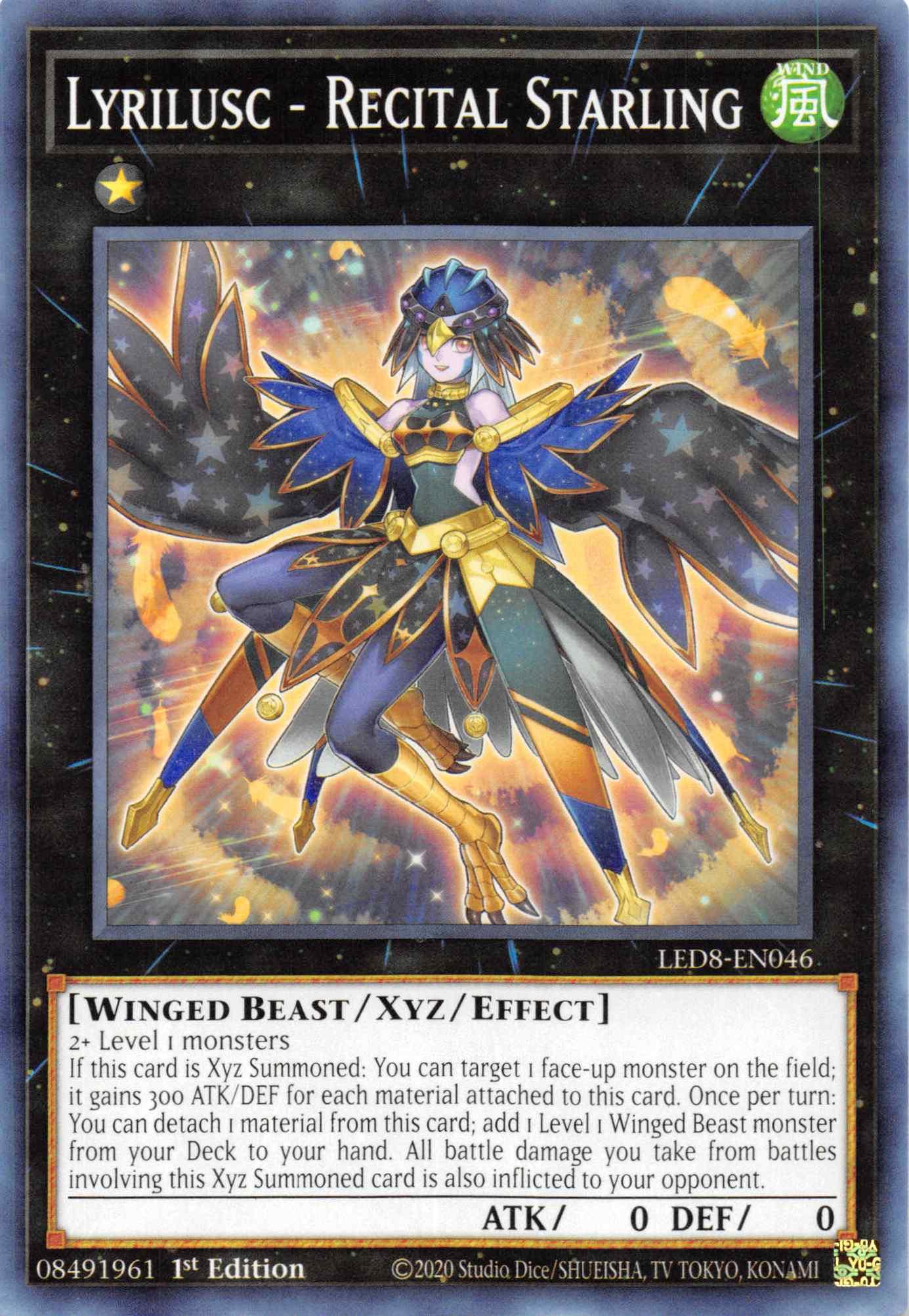 Lyrilusc - Recital Starling [LED8-EN046] Common - Josh's Cards