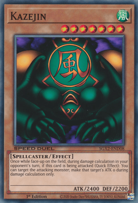 Kazejin [SGX2-END08] Common - Josh's Cards