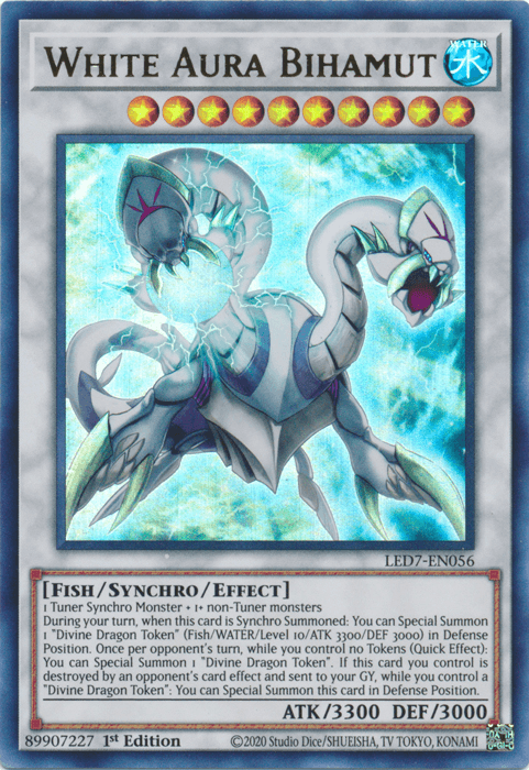 White Aura Bihamut [LED7-EN056] Ultra Rare - Josh's Cards